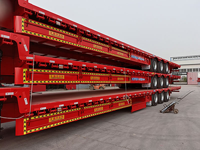 低平板掛車，高效搬運解決方案！
