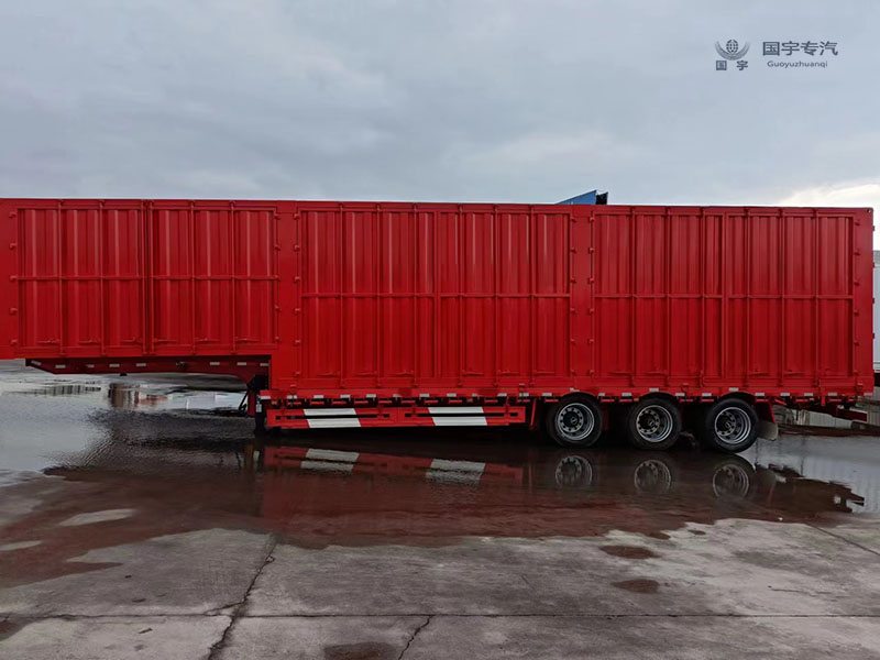 廂式半掛車，促進物流業發展！