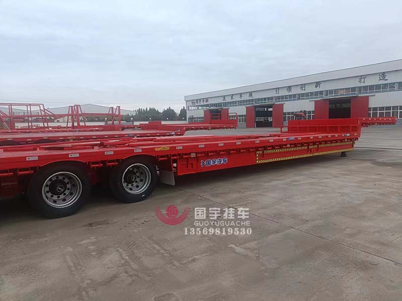 低平板半掛車：現代物流的關鍵工具