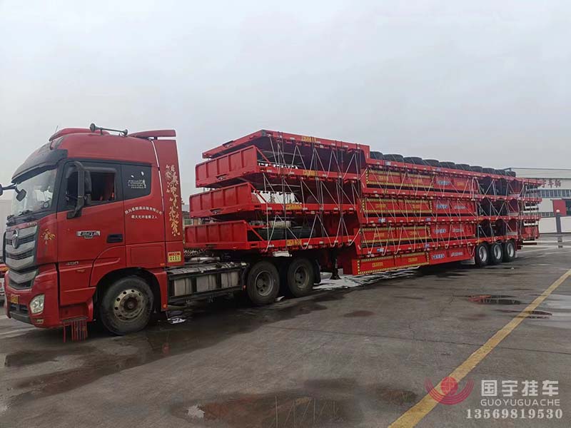 低平板半掛車：物流業的重要角色